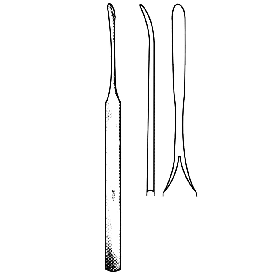 Koenig curved bone lever 15cm 4.5mm