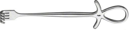 4 prong blunt 7 3/4" Murphy Retractor