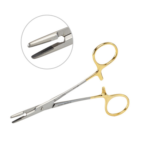 5-3/4 Needle Holder/Scissors 3mm cut edge