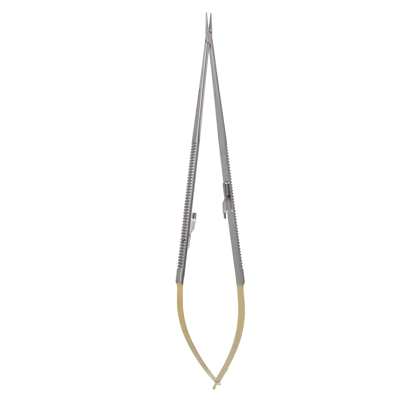 Giannini Castroviejo Needle Holder, Straight, 10 1/4" x 17 mm, with lock