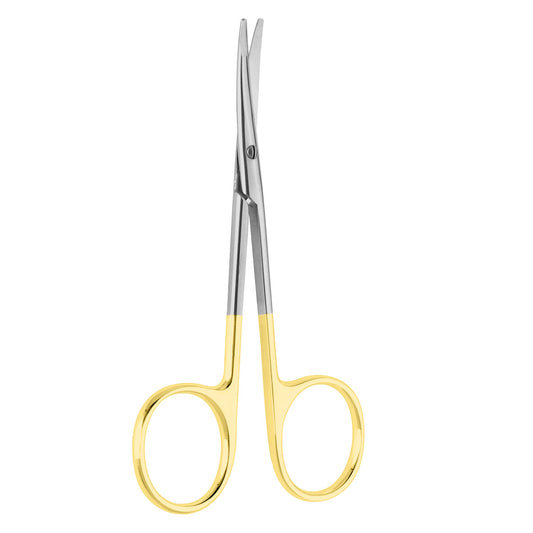 4.5" Greenberg Par Scissors TC, Curved Serrated.