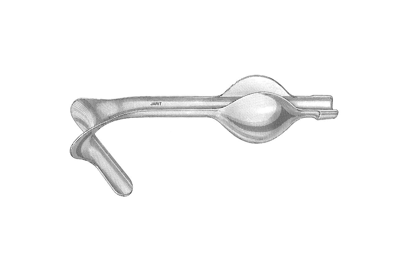 Sims double-end vaginal speculum Fig. 2 70 x 30 + 35 mm
