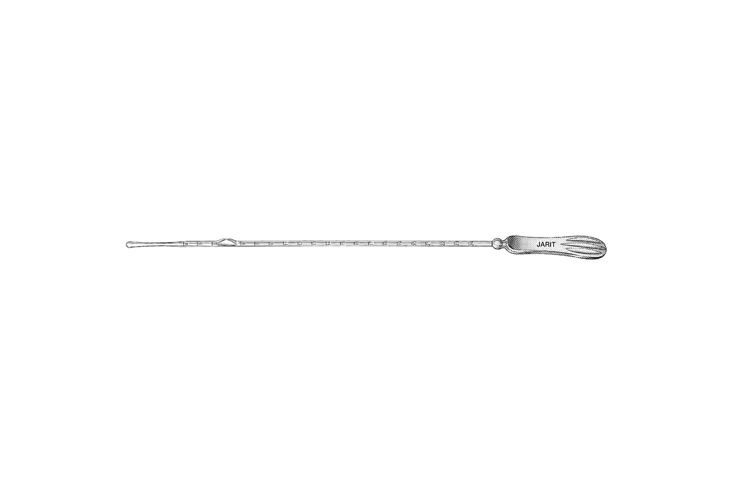 Valleix rigid uterine sound 25cm