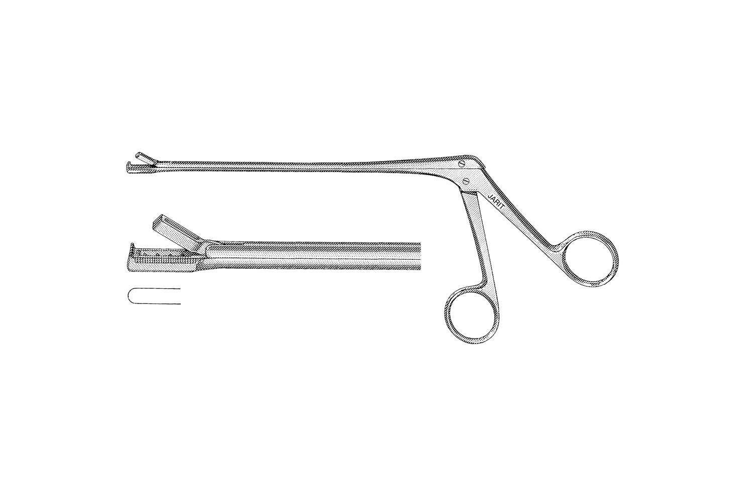 Young capsule forceps 20cm stainless steel
