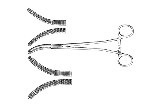 Heaney hysterectomy forceps 20cm