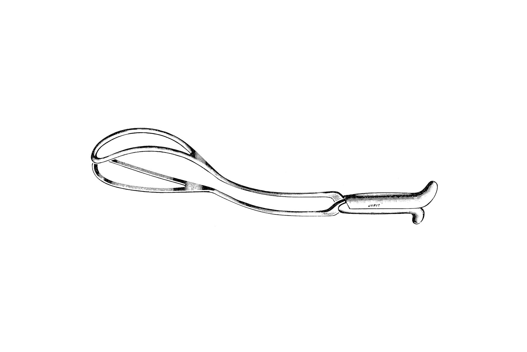 Piper obstetrical forceps 44cm