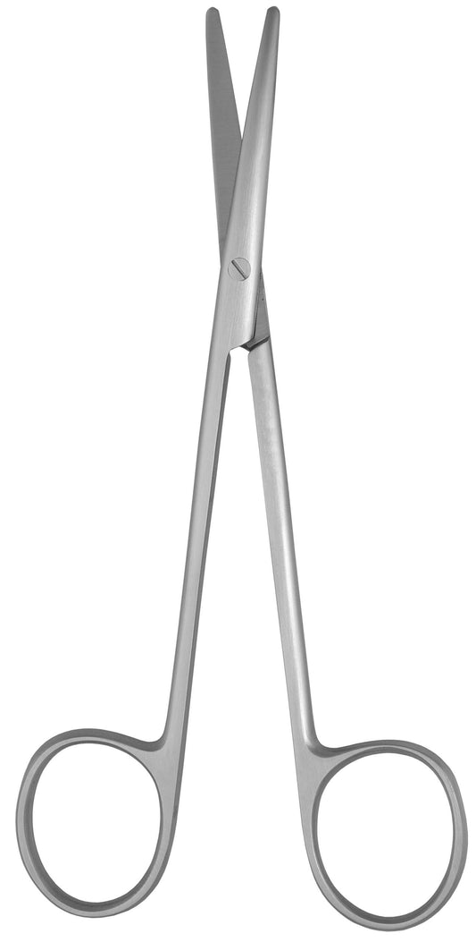 5 1/2 "Metz Scissors"  curved stainless steel Left-handed
