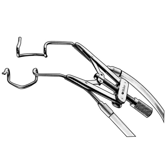 Lieberman aspirating eye speculum, 15mm