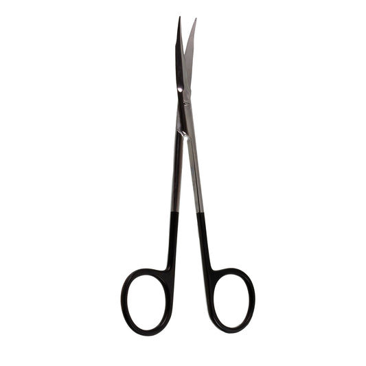 Stevens Scissors, Super-Cut, double bevel, curved,
