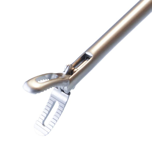 AED Stone Grasper Nephro Forcep Fenestrated Jaws, 10.5FR x 36cm, D/A