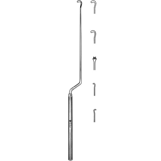 Hardy enucleator sharp left 245mm