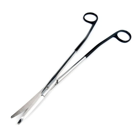 Gorney-Freeman tungsten-carbide scissors curved 23cm