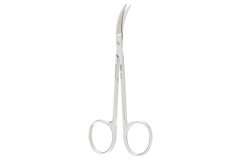 Iris fine operating scissors curved 11cm