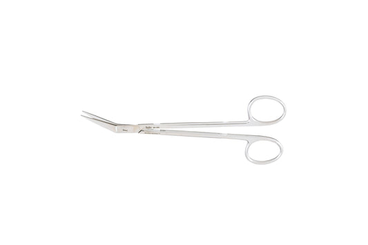 LOCKLIN gum scissors curved serrated tungsten carbide 16.5cm