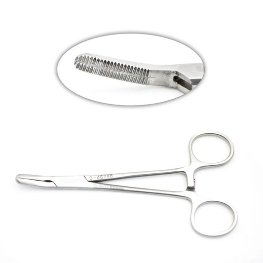 5 3/8" Meniscus Clamp Angled