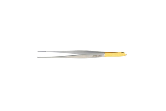 Cushing TC dressing forceps straight 17cm