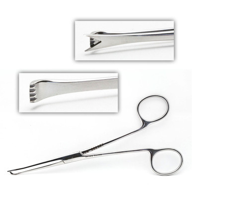 6-1/8" Pitanguy Flap Demarcator Grasping Forceps