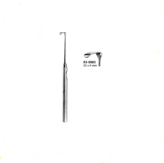 6" Langenbeck-Mannerfelt Retractor 20 x 6mm