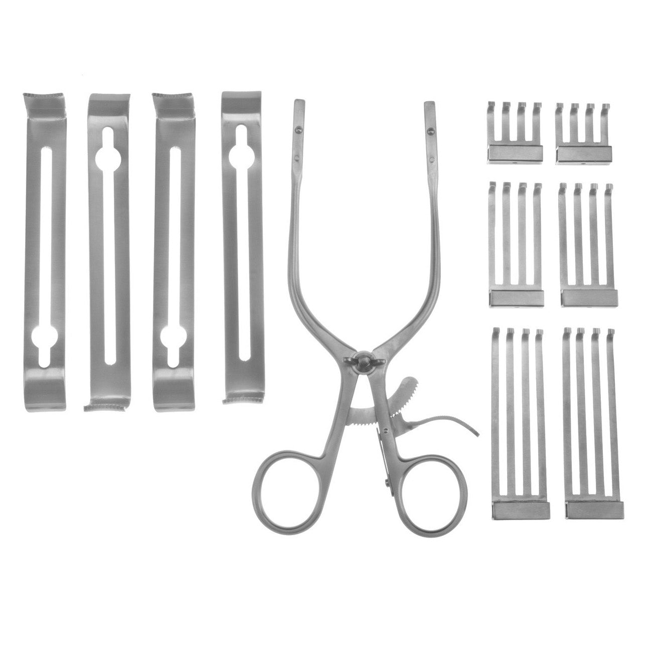 Henley Retractor Set  complete Includes 4 ctr blades and 3 pr of sides blades