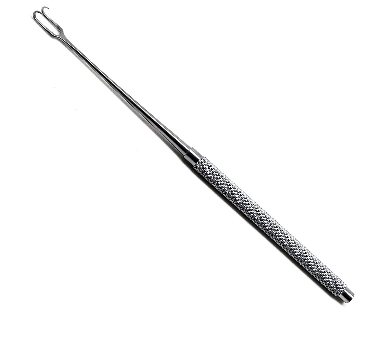 6 1/4" Ebonized Joseph Skin Hook, Double porng 5mm