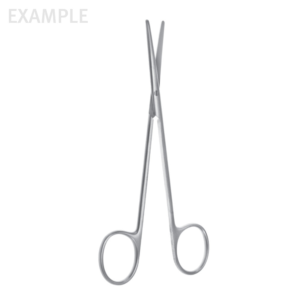 9" Metz Scissors, delicate, slender, straight.