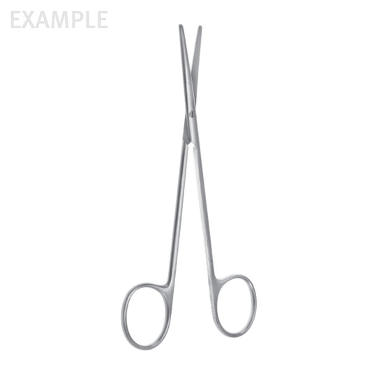 9" Metz Scissors, delicate, slender, straight.