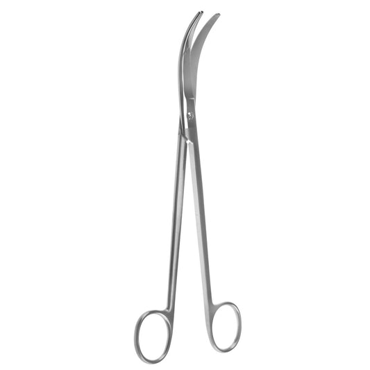 Jorgensen Scissors  Strongly curved blades round tips