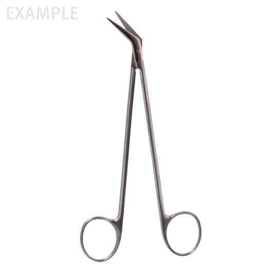 6 3/4 Debakey-Potts Scissors  delicate angled 60°