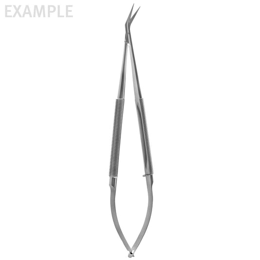 Jacobson Micro Scissors  round handle 45°