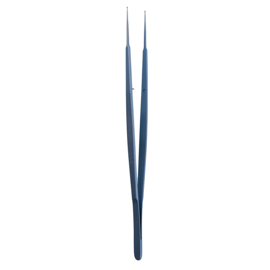 8 1/4 Fine Touch Gerald Ring Tip Forceps  1mm