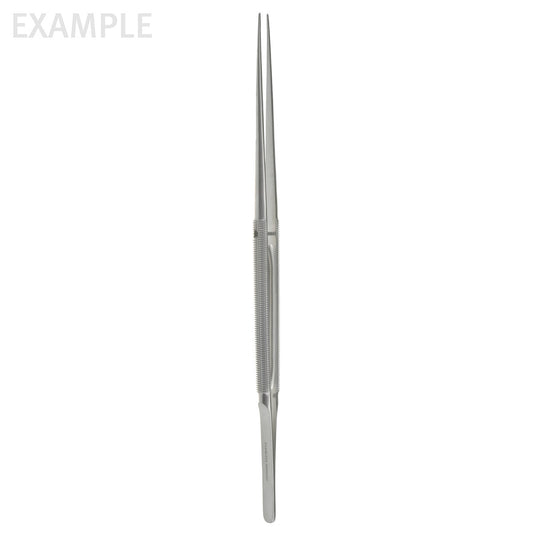 FineTouch Tissue Forceps  curved w/ platform