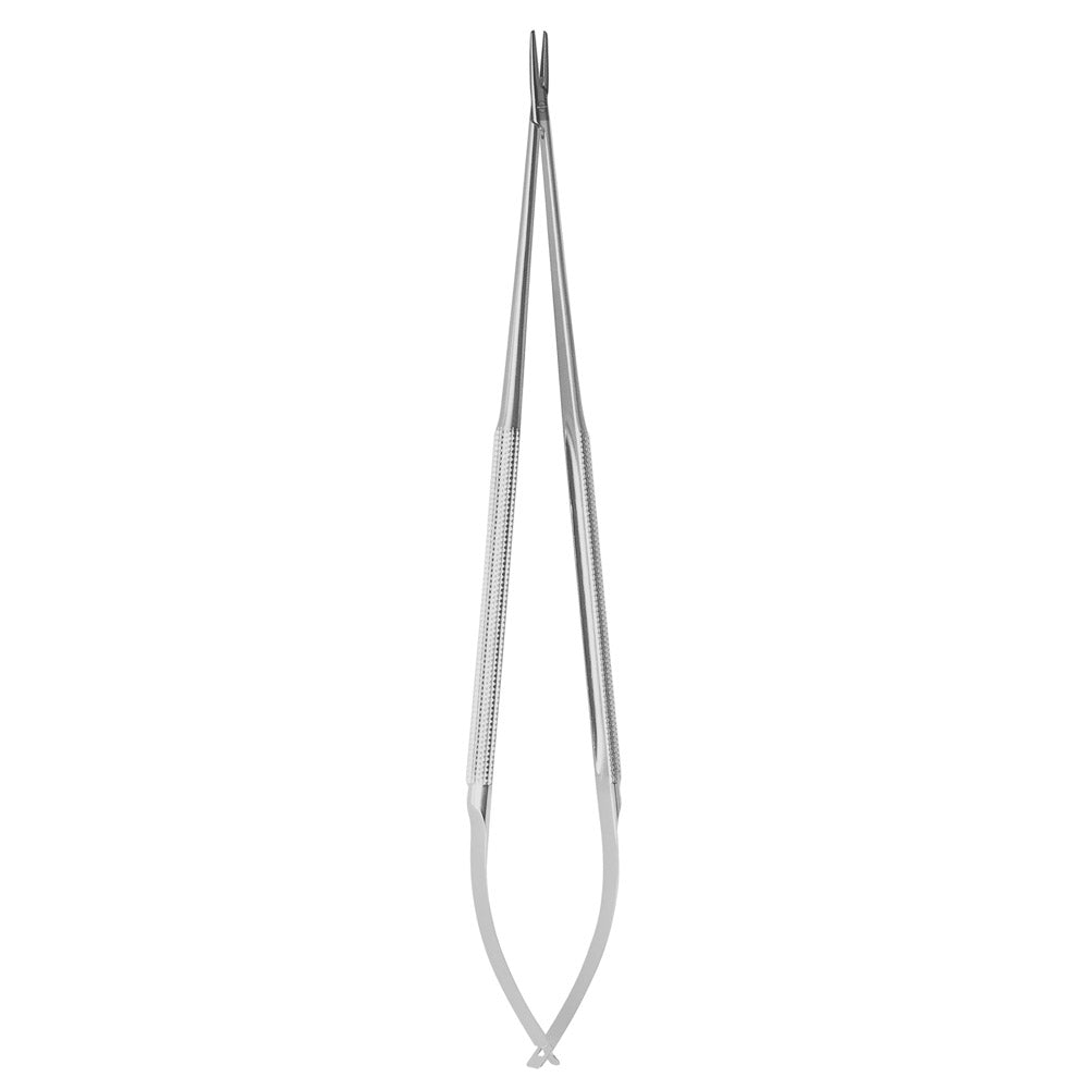 8 1/4 FineTouch Micro Needle Holder.  straight, w/o lock