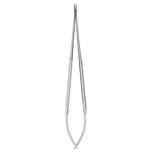 8 1/4 FineTouch Micro Needle Holder.  straight, w/o lock