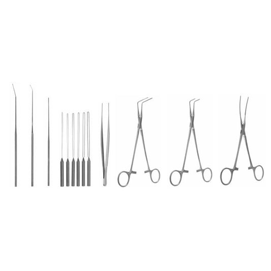 Mills Coronary Endarterectomy Set  complete