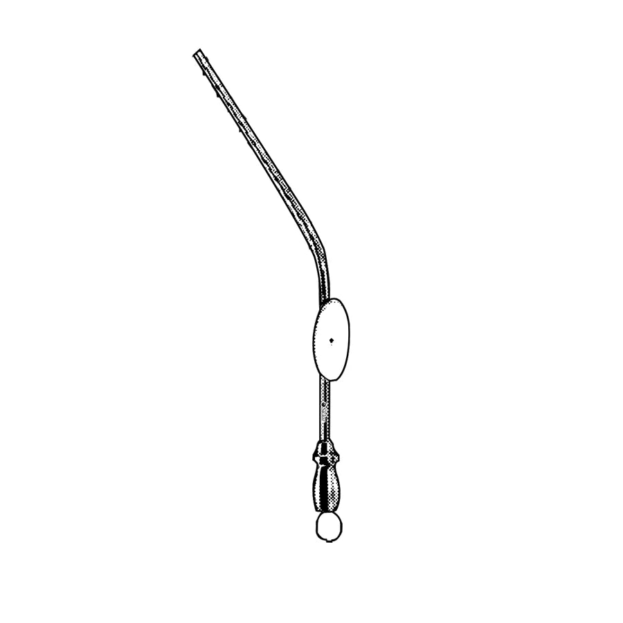 Schuhknecht suction tube 0.6mm 13cm