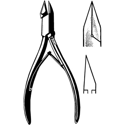 Nail Splitter Fig. 59 small 2mm 5 inch satin finish