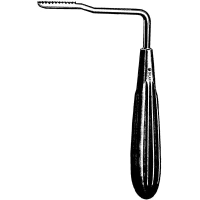 Joseph nasal saw, right, 19 cm