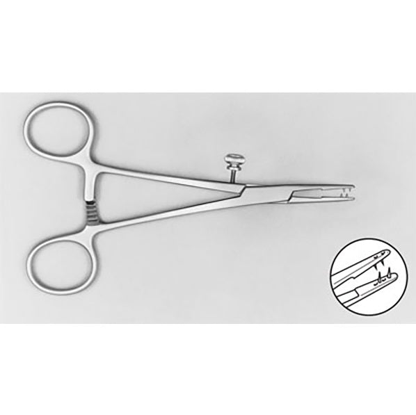 6 Tendon Grasping Forceps with needle teeth