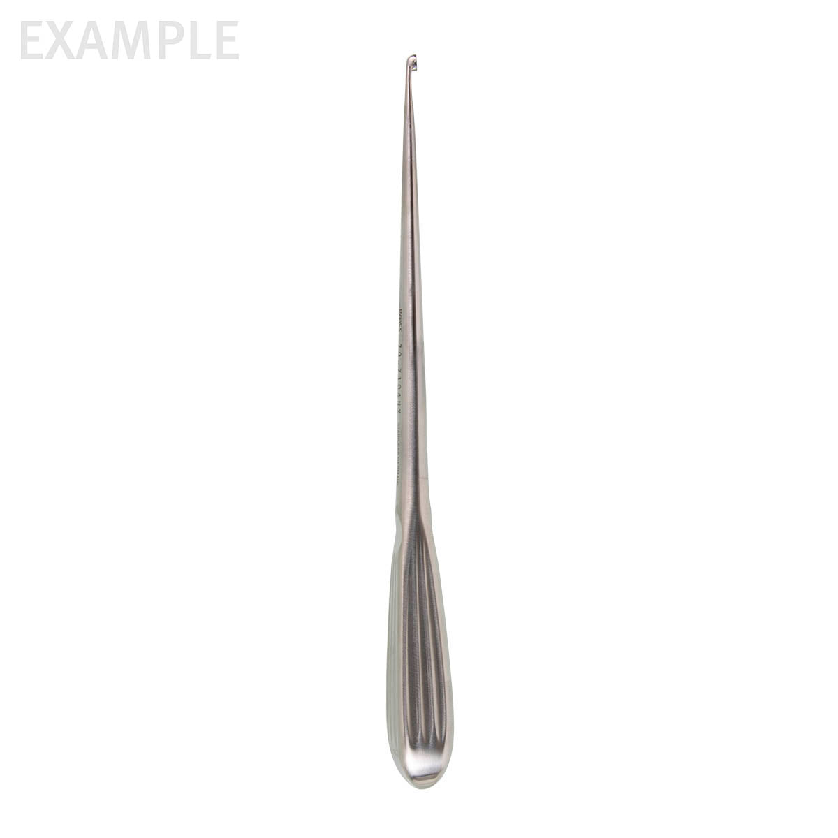 Spinal Fusion Curette &#8211; straight Flat Back 2-0