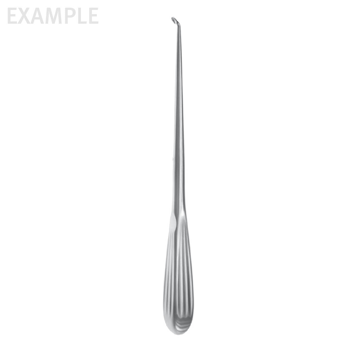 Spinal Fusion Curette &#8211; 40 angled Flat Back 1-0