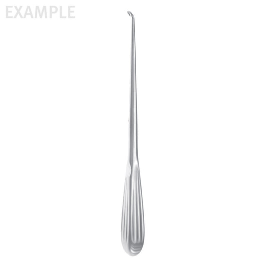 Spinal Fusion Curette &#8211; 11&#8243; angled size 2