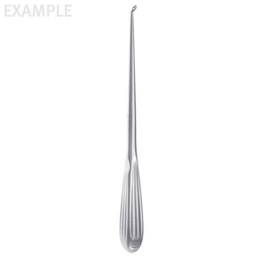 Spinal Fusion Curette &#8211; 11&#8243; reverse angled size 0