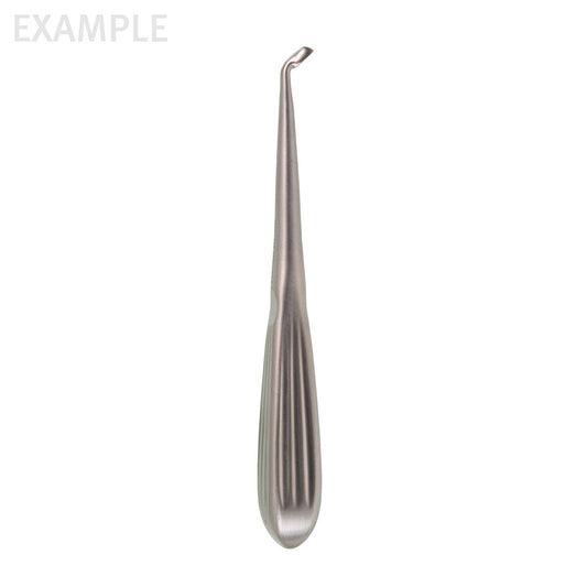 Bruns Curette &#8211; angled 6 3/4&#8243; size 6