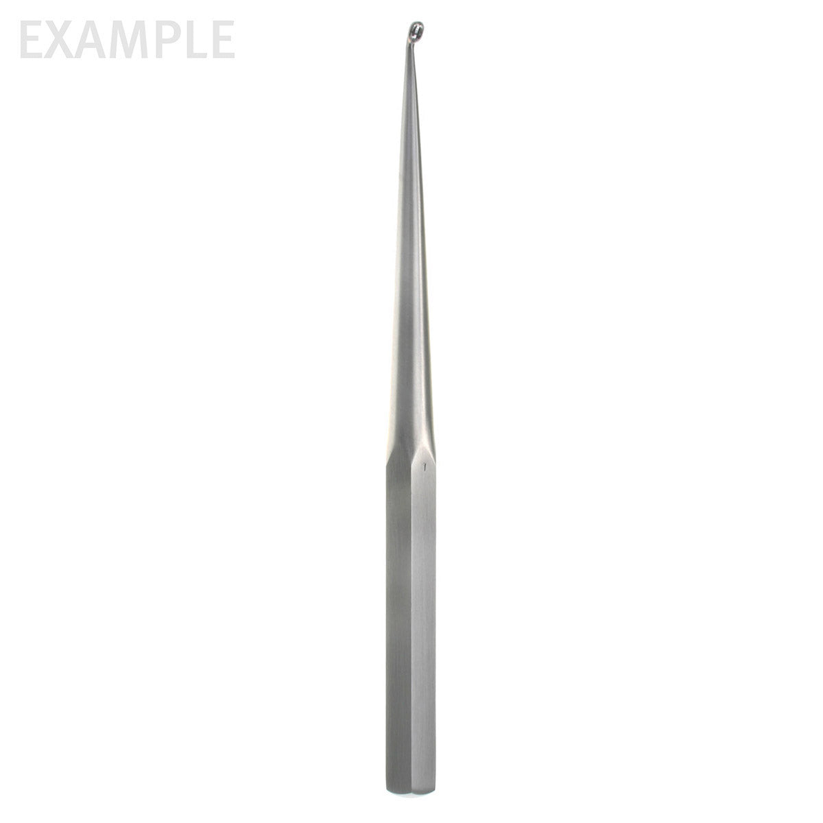 Brun Curette &#8211; 2-0 angled hex handle 9&#8243;