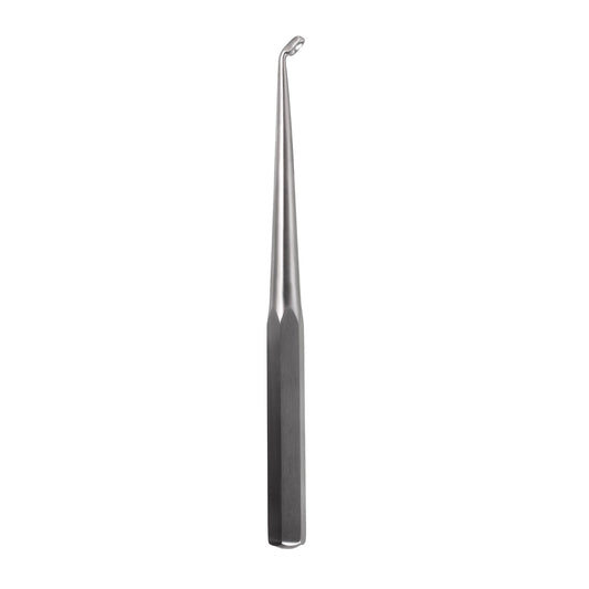 Brun Curette -4 angled hex handle 9&#8243;