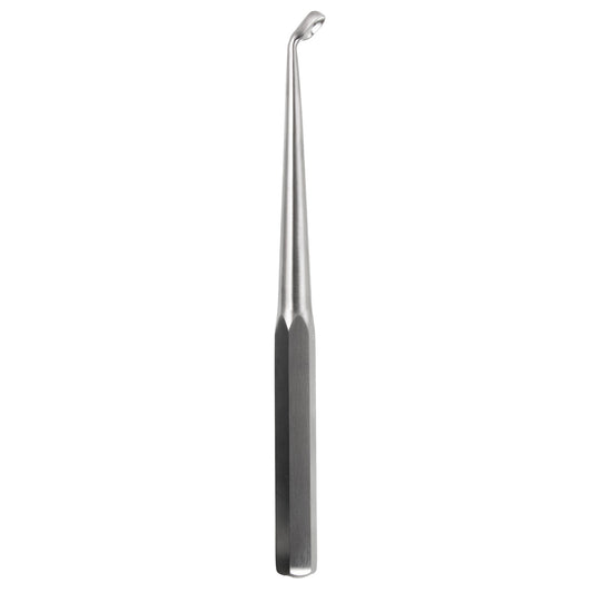 Brun Curette -6 angled hex handle 9&#8243;