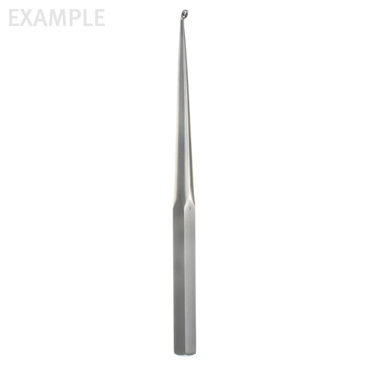 Brun Curette -0 angled hex handle 9&#8243;