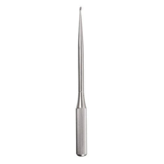 Spinal Fusion Curette &#8211; knurl handle straight 1