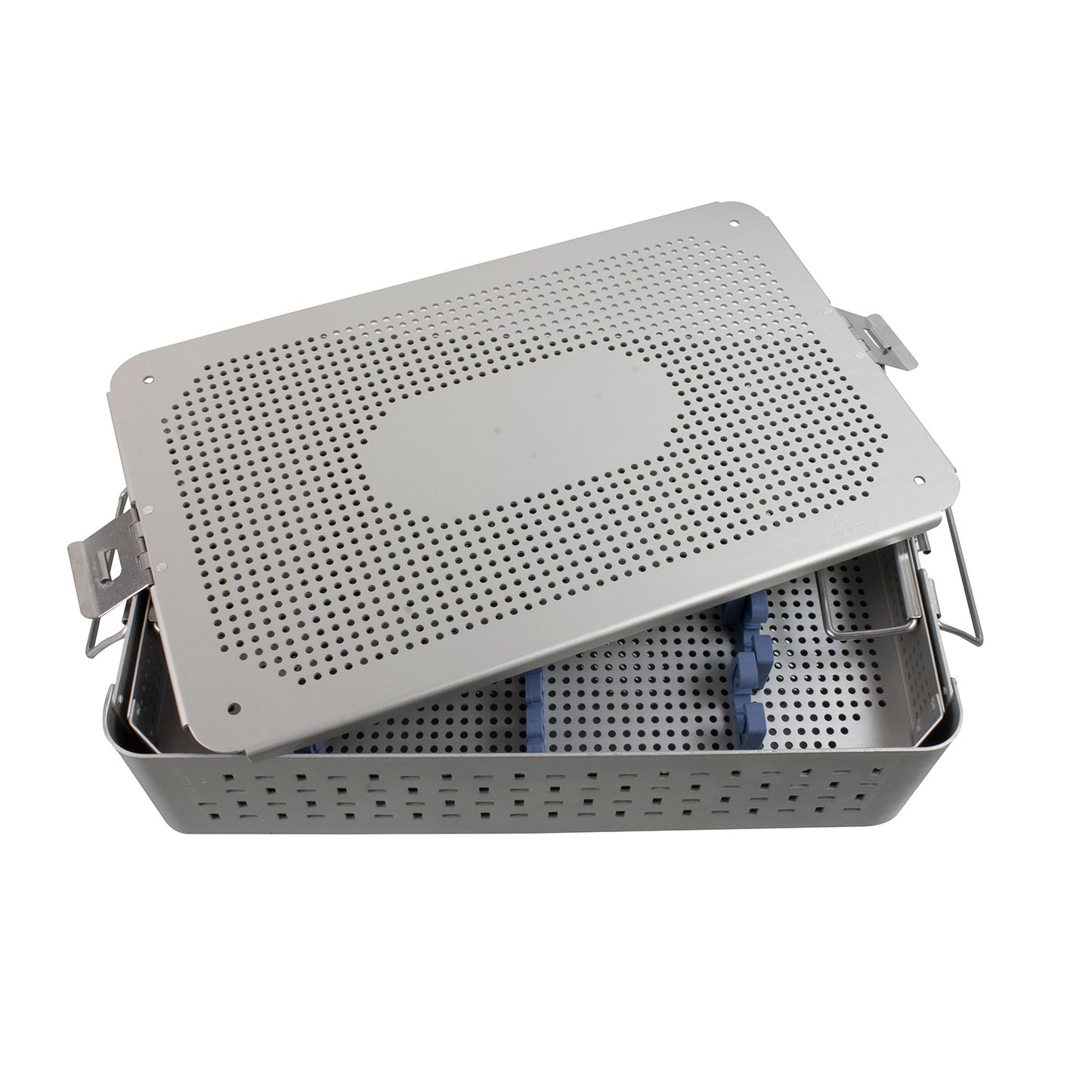 B-K Micro Cervical storage/ sterilizing case for 24 instruments (2 trays in mid-size case)