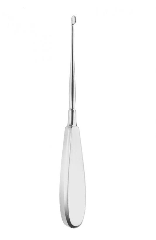 7 1/4" Swedish Bone Curette 4mm Oval